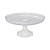 Boleira Lapidada Cor Cristal 23,5CM - Imagem 1