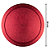 Cake Board Metalizado Regina Vermelho 32CM - Imagem 2