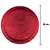 Cake Board Metalizado Regina Vermelho 28CM - Imagem 2
