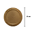 Cake Board Metalizado Regina Dourado 21CM - Imagem 2