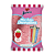 Mini Bala Junco Sabor Morango - Embalagem com 400G - Imagem 1