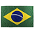 Bandeira Brasil Poliéster 120x180CM - Imagem 1