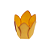 Forminha Decora Doces Monaco Amarelo Ouro - Embalagem com 50UN - Imagem 1