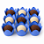 Forminha Decora Doces Monaco Azul Claro - Embalagem com 50UN - Imagem 2