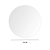 Cake Board Redondo Branco Sublimis Laser MDF 15CM - Imagem 2