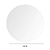 Cake Board Redondo Flor Branco Sublimis Laser MDF 24CM - Imagem 2