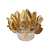 Forminha Decora Doces Madri Dourado - Embalagem com 30UN - Imagem 1