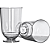 Taça Licor Strawplast 50ML Cristal - Embalagem com 10 UN - Imagem 2