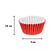 Forminha Cupcake Regina Impermeável Vermelho - Embalagem com 45 UN - Imagem 3