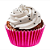 Forminha Cupcake Regina Impermeável Fucsia - Embalagem com 45 UN - Imagem 2