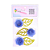 Flor de Papel Rococó Azul Bebê - Embalagem com 3UN - Imagem 1