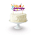 Topo de Bolo Junco Feliz Aniversário - Embalagem com 1 UN - Imagem 2