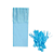 Papel Seda Br Festas Azul Para Bala - Embalagem com 48 UN - Imagem 2