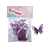 Borboleta 3D EVA Rose - Embalagem com 10UN - Imagem 1