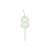 Vela Regina Pick Nº 8 Colors Branca - Embalagem com 1 UN - Imagem 2