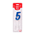 Vela Regina Pick Azul Glitter N°5 - Embalagem com 1 UN - Imagem 1