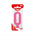 Vela Regina Parabéns Pink N°0 - Embalagem com 1 UN - Imagem 1