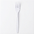 Garfo Super Trik Trik Cor Branco - Embalagem com 50UN - Imagem 2