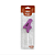 Vela Regina Pick Metalizada Pink N°4 - Embalagem com 1 UN - Imagem 1