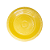 Prato Raso Descartável Forfest Amarelo 15CM - Embalagem com 10 UN - Imagem 1