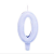 Vela Regina Glitter Azul N°0 - Embalagem com 1 UN - Imagem 1