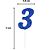 Vela Regina Pick Dourada Glitter N°3 - Embalagem com 1 UN - Imagem 3