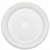 Prato Raso Descartável Trik Trik Branco 15CM - Embalagem com 10 UN - Imagem 1