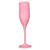 Taça de Champagne Rosa Bebê - Embalagem Para 180ML - Imagem 1