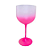 Taça Degradê Jateado Rosa para Gin - Embalagem com 580ML - Imagem 1