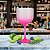 Taça Degradê Jateado Rosa para Gin - Embalagem com 580ML - Imagem 2