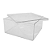 Cake Box Quadrada Transparente - Embalagem Para 2L - Imagem 1
