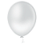Balão Pic Pic Redondo Liso N° 5 Cor Branco - Embalagem com 50 UN - Imagem 1