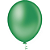 Balão Pic Pic Redondo Liso N°12 Cor Verde - Embalagem com 25 UN - Imagem 1