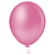 Balão Pic Pic Redondo Liso N°7 Cor Rosa Forte - Embalagem com 50 UN - Imagem 1