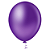 Balão Pic Pic Redondo Liso N°7 Cor Violeta - Embalagem com 50 UN - Imagem 1