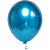 Balão Pic Pic Redondo Platino N°10 Cor Azul - Embalagem com 25 UN - Imagem 1