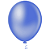 Balão Pic Pic Redondo Liso N°9 Cor Azul Índigo - Embalagem com 50 UN - Imagem 1