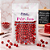 Confeito Pérolas Brilhart Celebrate Cor Vermelho Glitter - Embalagem com 60G - Imagem 2