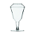 Taça Pit Plastilânia com Tampa Cristal 170ML - Embalagem com 5 UN - Imagem 1