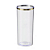 Copo Long Drink Transparente com Borda Dourada - Embalagem Para 340ML - Imagem 1