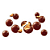 Confeito Chocolate Bibs Amendoim - Embalagem com 40G - Imagem 2