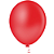 Balão Pic Pic Coração Liso N°7 Cor Vermelho - Embalagem com 50 UN - Imagem 1