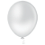 Balão Pic Pic Redondo Liso N°5 Cor Clear - Embalagem com 50 UN - Imagem 1