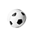 Bola Box Bluestar Branca com Tampa - Embalagem Para 500ML - Imagem 1