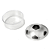 Bola Box Bluestar Transparente com Tampa - Embalagem Para 500ML - Imagem 2