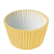 Forminha Para Doces Junco Papel N°5 Cor Amarelo - Embalagem com 100 UN - Imagem 1