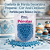 Confeito Pérolas Brilhart Celebrate Pequena Cor Azul Cintilante - Embalagem com 50G - Imagem 2