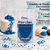 Confeito Pérolas Brilhart Celebrate Mini Cor Azul Glitter - Embalagem com 50G - Imagem 2