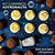 Kit Carimbos Blue Star Astronauta Amarelo - Embalagem com 7 Peças - Imagem 2