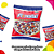Bala Dura Florestal Frutas Sortidas Recheadas - Embalagem com 500G - Imagem 2